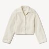 Soft Spun Cotton Collared Cardigan